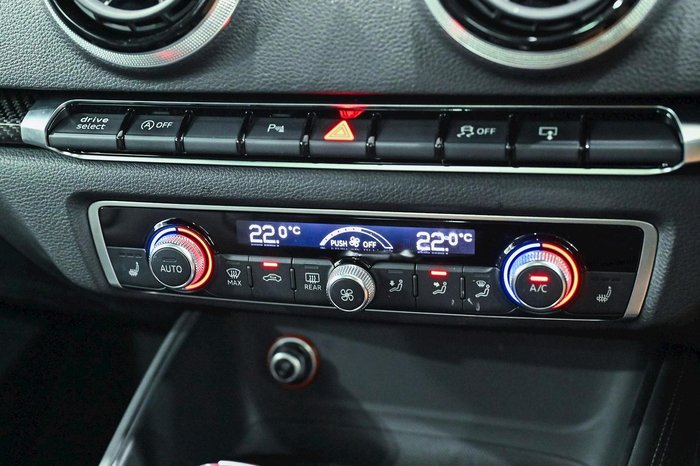 2016 Audi RS3 8V MY16 Four Wheel Drive GREY