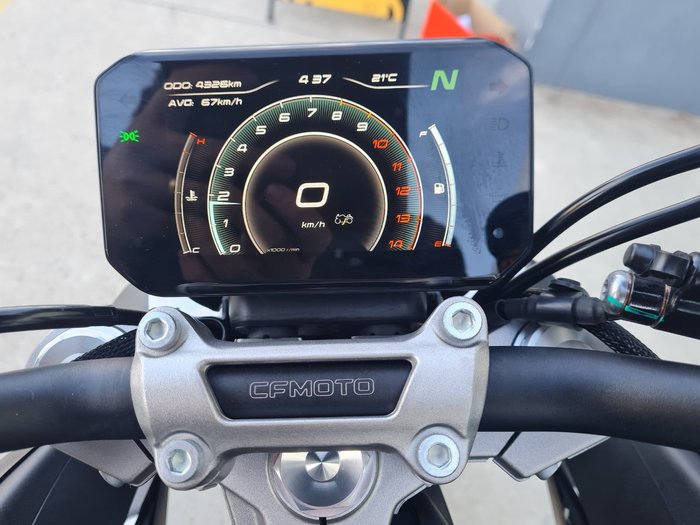 2023 CFMOTO 450 NK White