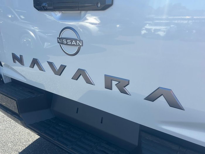 2026 Nissan Navara ST D27 MY26 4X4 Dual Range Blizzard White