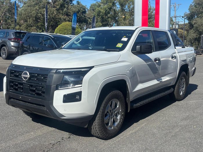 2026 Nissan Navara ST D27 MY26 4X4 Dual Range Blizzard White
