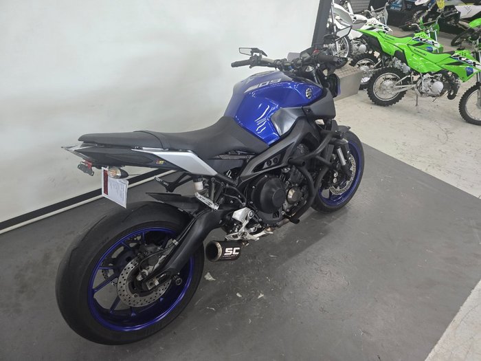 2017 Yamaha MT-09A Blue