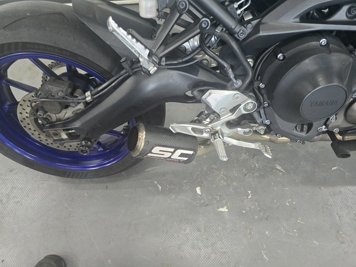 2017 Yamaha MT-09A Blue