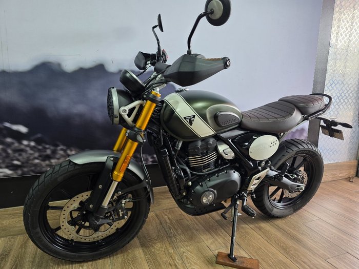 2024 Triumph SCRAMBLER 400 X GREEN