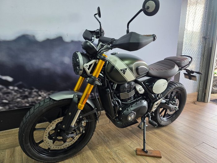 2024 Triumph SCRAMBLER 400 X GREEN