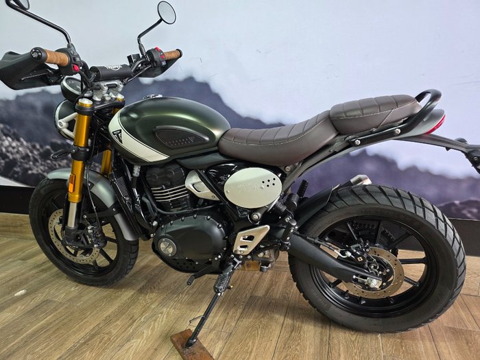 2024 Triumph SCRAMBLER 400 X GREEN