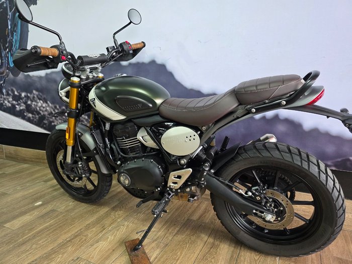 2024 Triumph SCRAMBLER 400 X GREEN