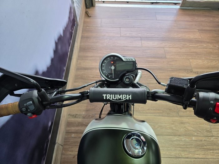 2024 Triumph SCRAMBLER 400 X GREEN
