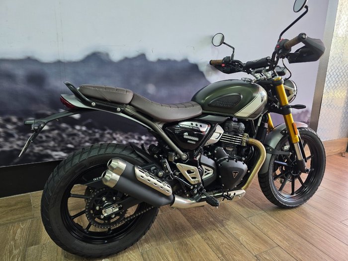 2024 Triumph SCRAMBLER 400 X GREEN