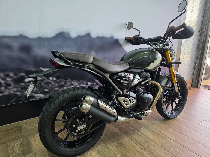 2024 Triumph SCRAMBLER 400 X GREEN