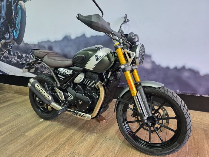 2024 Triumph SCRAMBLER 400 X GREEN