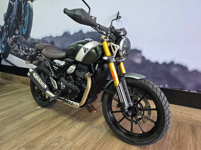 2024 Triumph SCRAMBLER 400 X GREEN