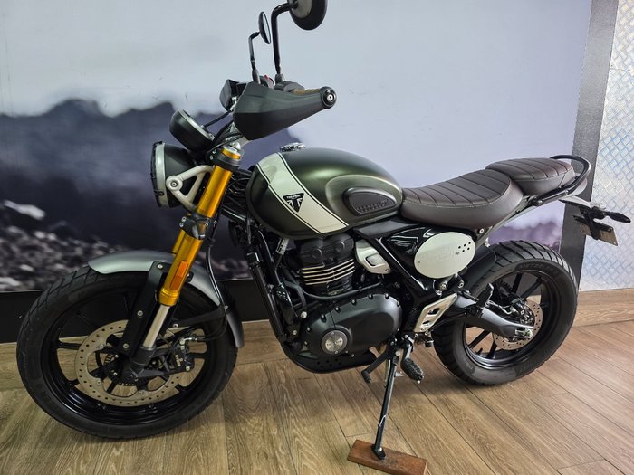 2024 Triumph SCRAMBLER 400 X GREEN