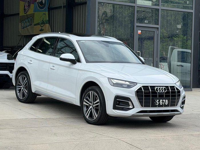 2025 Audi Q5 40 TDI Sport FY MY25 4X4 On Demand Arkona white