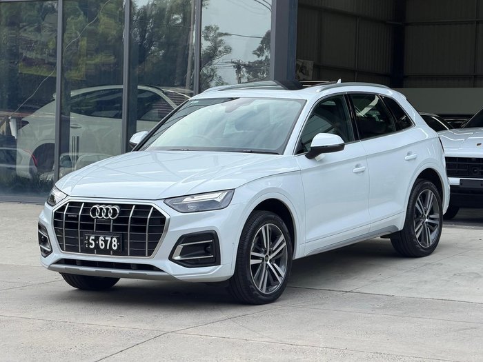 2025 Audi Q5 40 TDI Sport FY MY25 4X4 On Demand Arkona white