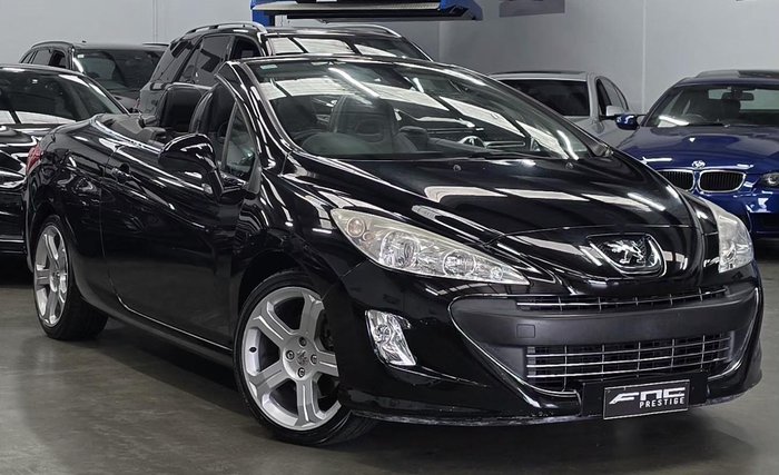 2009 Peugeot 308 CC T7 Perla Nera Black