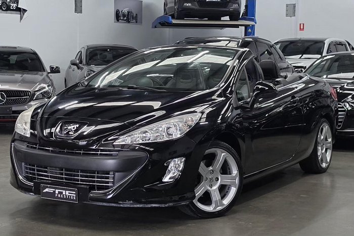 2009 Peugeot 308 CC T7 Perla Nera Black