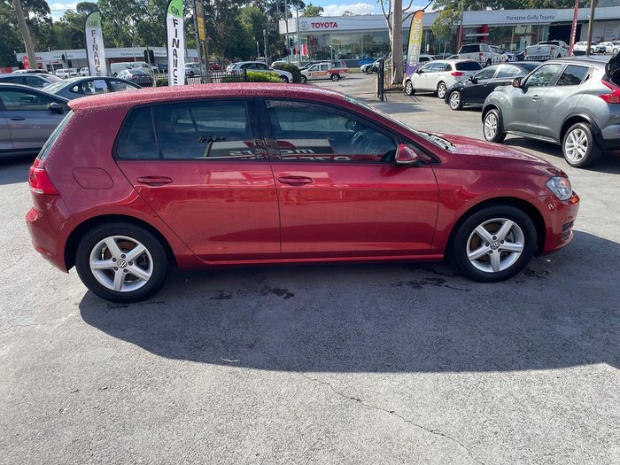 2014 Volkswagen Golf 90TSI 7 MY14 Sunset Red