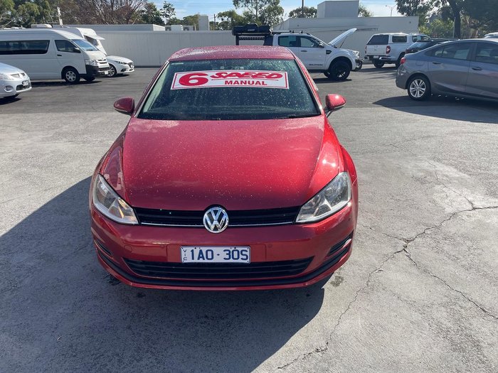 2014 Volkswagen Golf 90TSI 7 MY14 Sunset Red