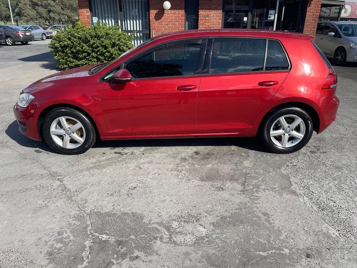 2014 Volkswagen Golf 90TSI 7 MY14 Sunset Red