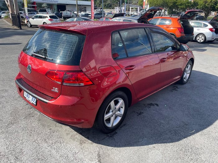 2014 Volkswagen Golf 90TSI 7 MY14 Sunset Red