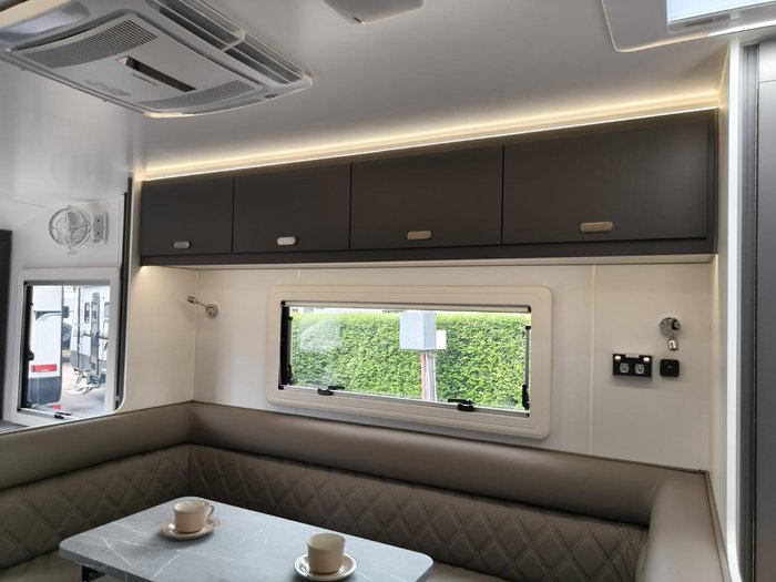 2026 JB Caravans Dirt Road Xtreme 21'6 Rear Door Club Lounge