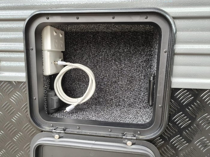 2026 JB Caravans Dirt Road Xtreme 21'6 Rear Door Club Lounge