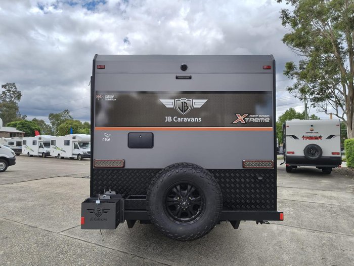 2026 JB Caravans Dirt Road Xtreme 21'6 Rear Door Club Lounge