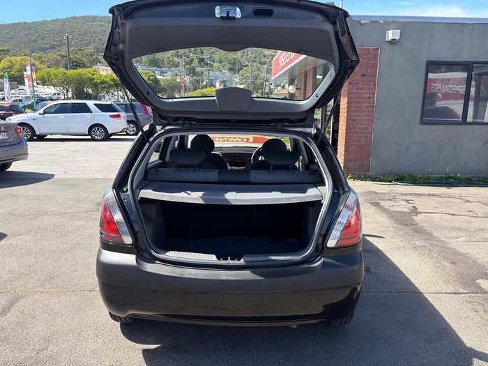 2009 Kia Rio LX JB MY09 Midnight Black