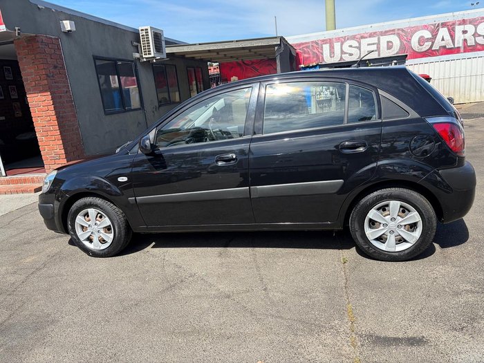 2009 Kia Rio LX JB MY09 Midnight Black