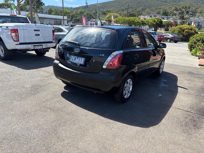 2009 Kia Rio LX JB MY09 Midnight Black