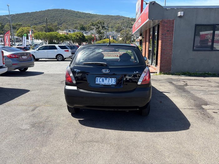 2009 Kia Rio LX JB MY09 Midnight Black