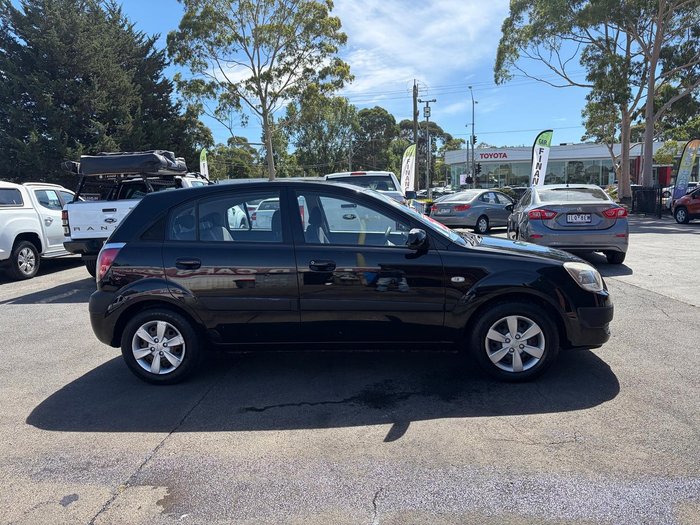 2009 Kia Rio LX JB MY09 Midnight Black