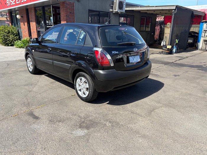 2009 Kia Rio LX JB MY09 Midnight Black