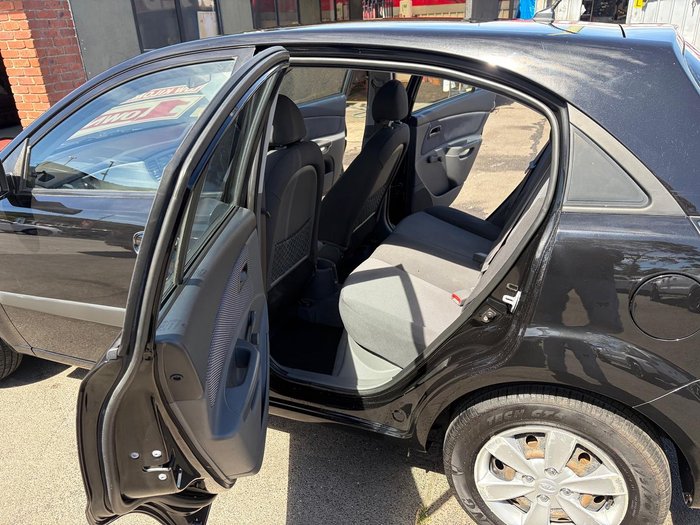 2009 Kia Rio LX JB MY09 Midnight Black