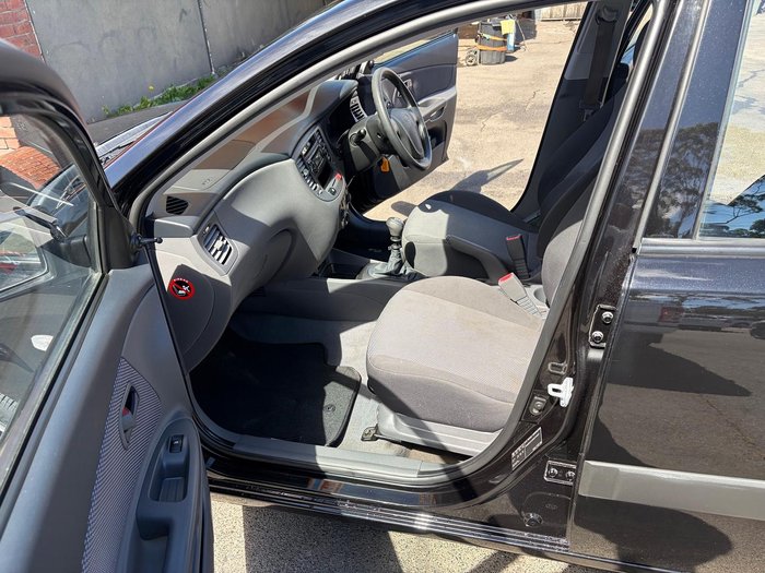 2009 Kia Rio LX JB MY09 Midnight Black