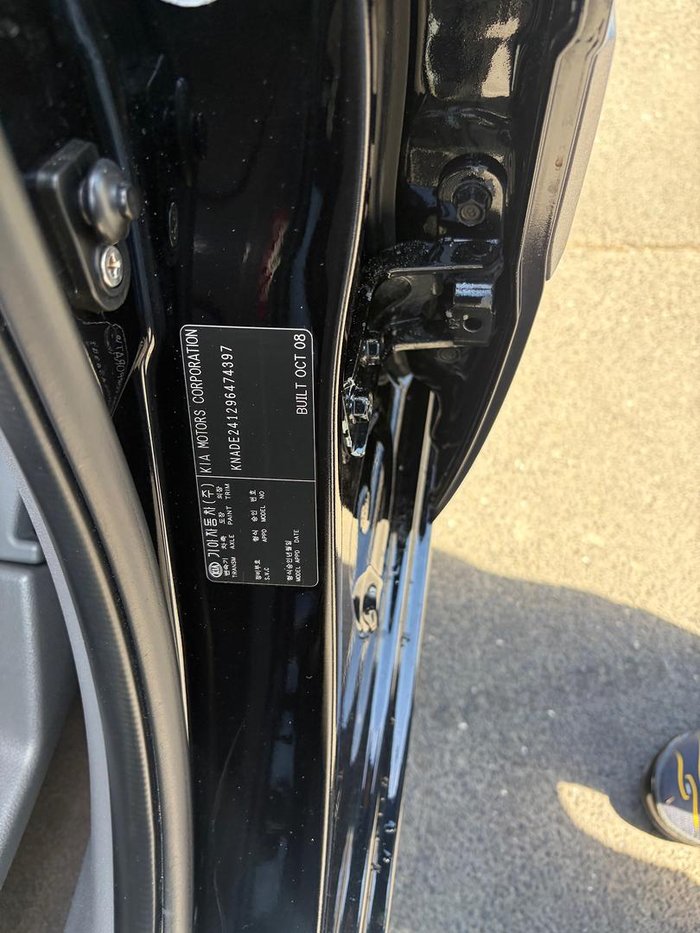 2009 Kia Rio LX JB MY09 Midnight Black