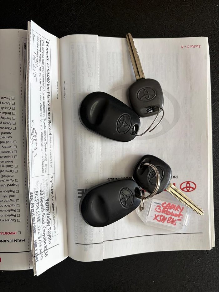 2010 Toyota Camry Touring ACV40R MY10 Liquid Metal