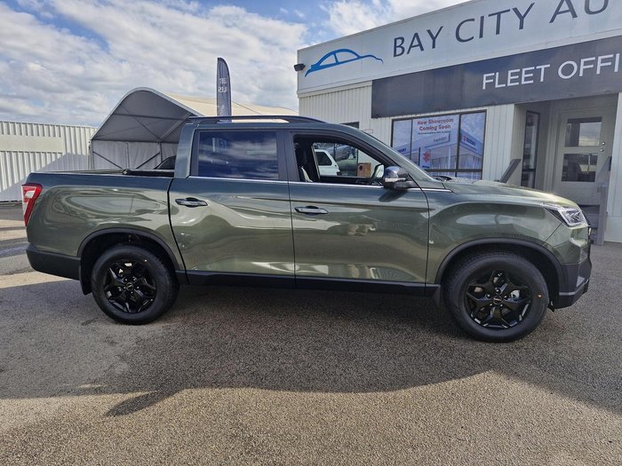 2026 KGM Musso Ultimate Q261 MY26 4X4 Dual Range Amazonia Green