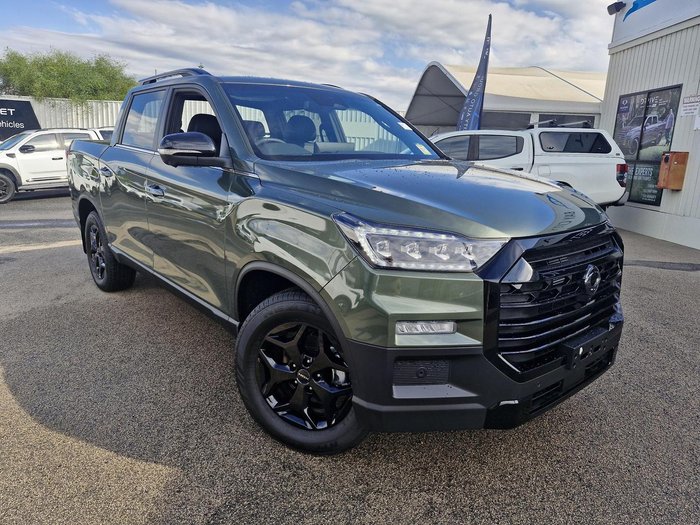 2026 KGM Musso Ultimate Q261 MY26 4X4 Dual Range Amazonia Green