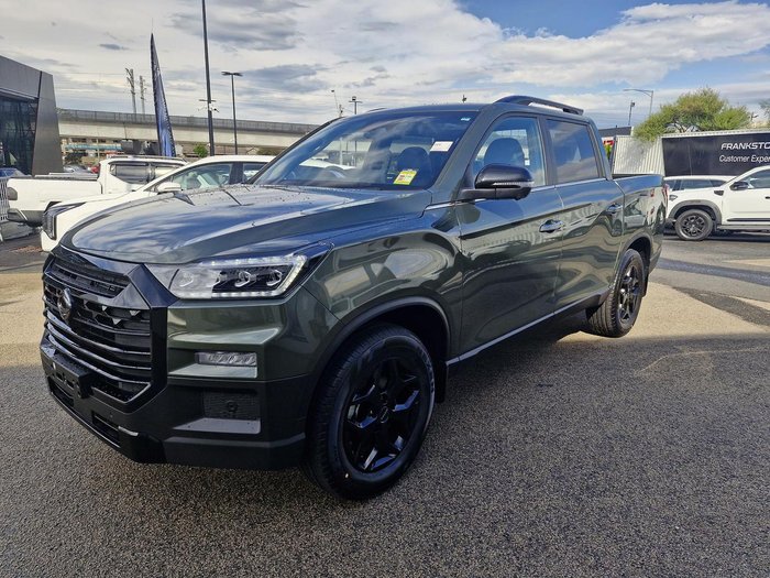 2026 KGM Musso Ultimate Q261 MY26 4X4 Dual Range Amazonia Green