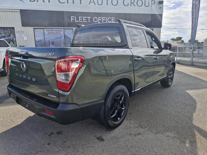 2026 KGM Musso Ultimate Q261 MY26 4X4 Dual Range Amazonia Green