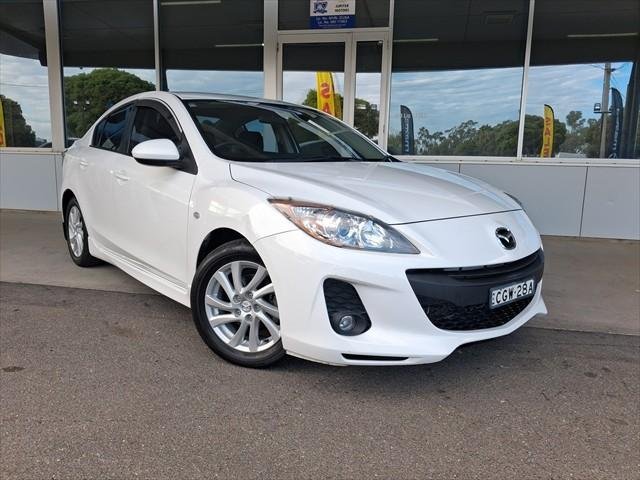 2012 Mazda 3 Maxx Sport BL Series 2 Crystal White Pearl