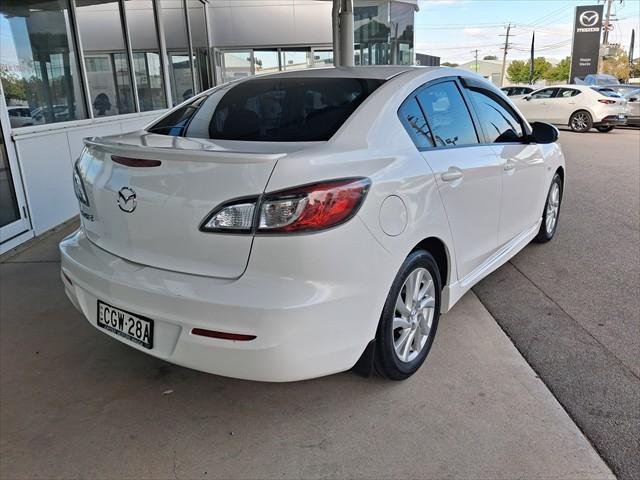 2012 Mazda 3 Maxx Sport BL Series 2 Crystal White Pearl