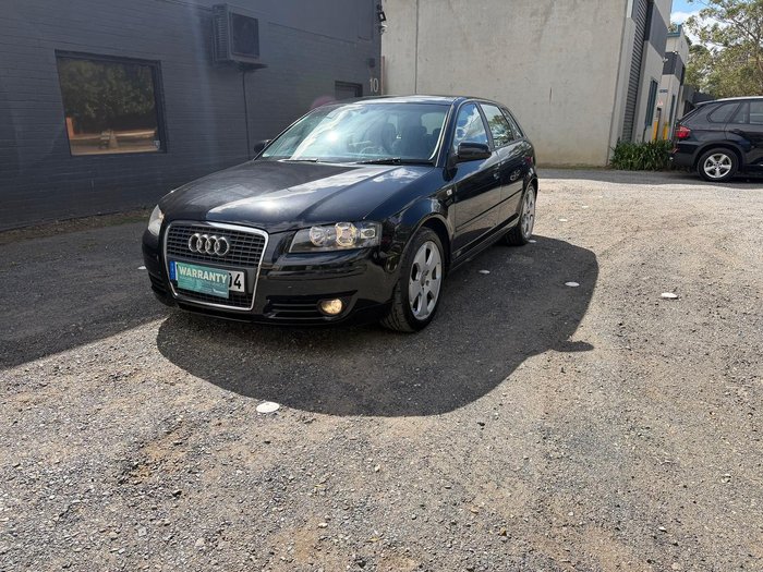 2006 Audi A3 Ambition 8P Brilliant Black