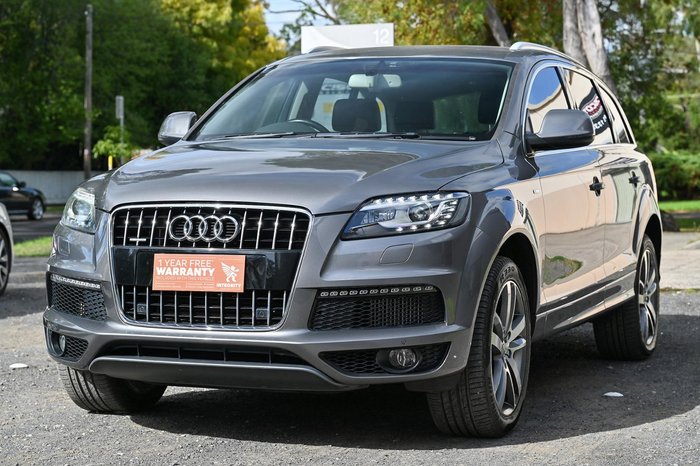 2012 Audi Q7 TDI MY13 Four Wheel Drive Daytona Grey Pearl