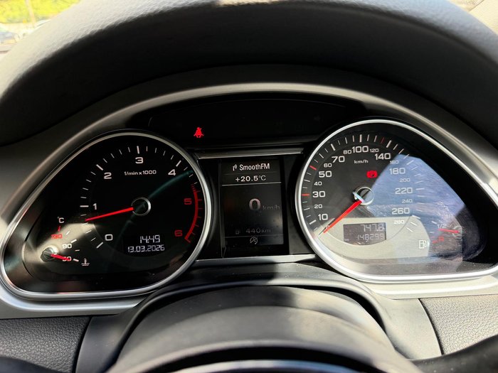 2012 Audi Q7 TDI MY13 Four Wheel Drive Daytona Grey Pearl