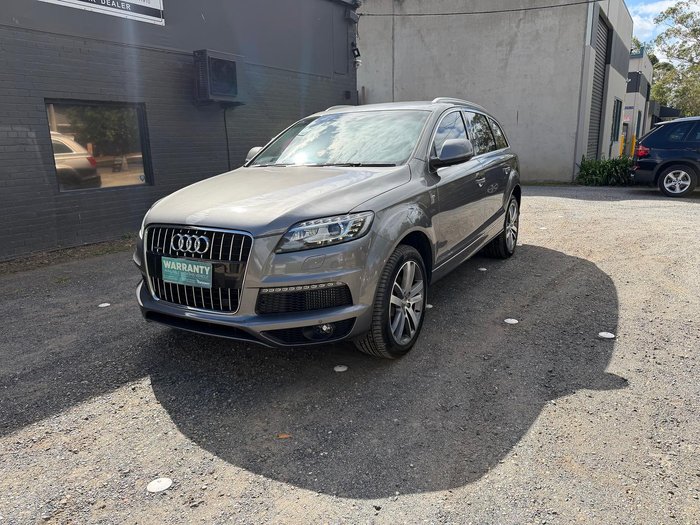2012 Audi Q7 TDI MY13 Four Wheel Drive Daytona Grey Pearl