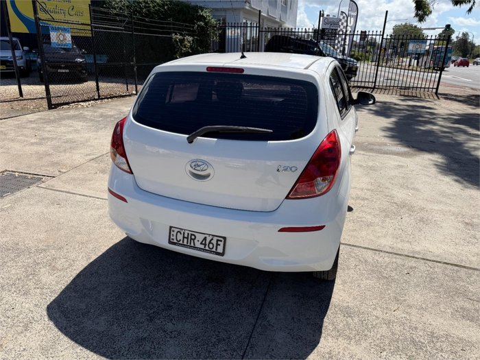 2012 HYUNDAI i20 ACTIVE PB MY12 White