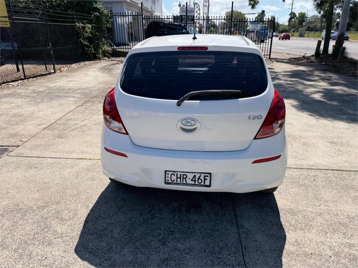 2012 HYUNDAI i20 ACTIVE PB MY12 White
