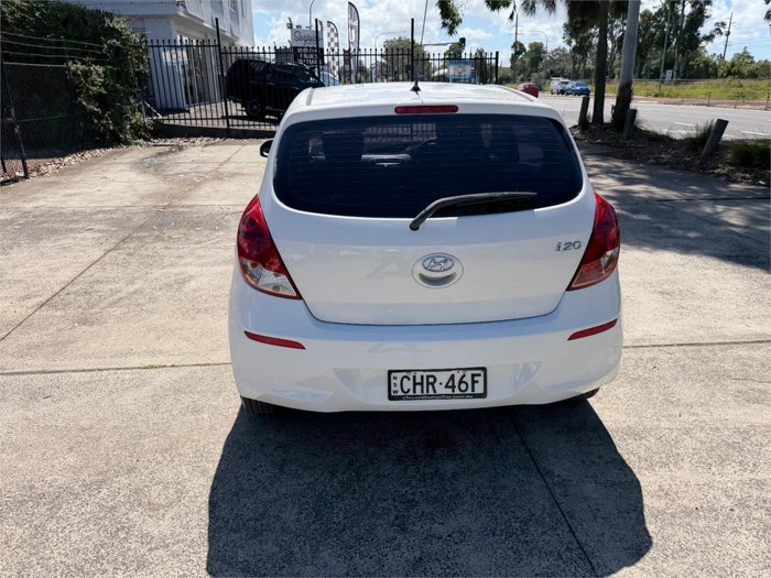 2012 HYUNDAI i20 ACTIVE PB MY12 White
